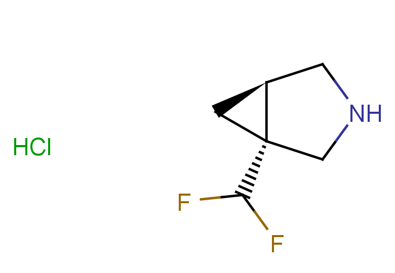 (1R,5R)-1-(difluoromethyl)-3-azabicyclo[3.1.0]hexane hydrochloride