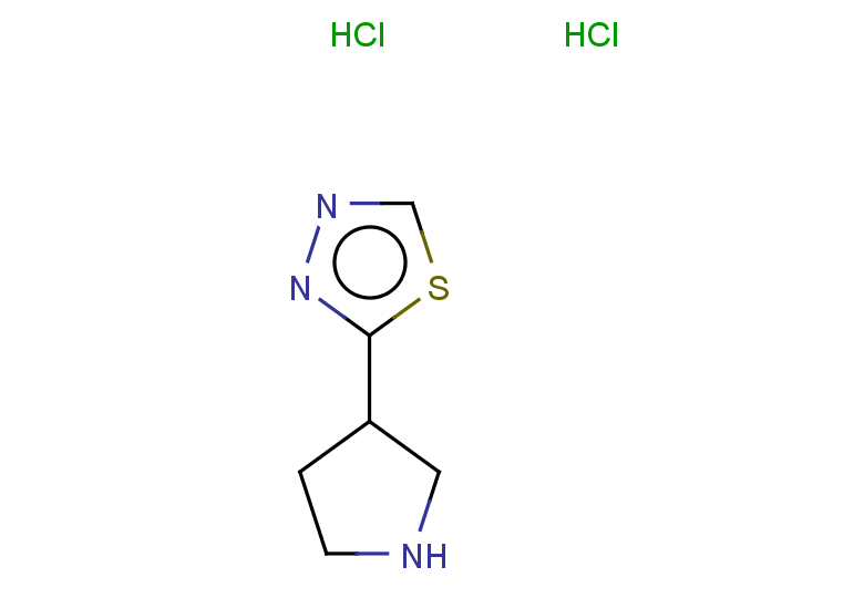 2-(pyrrolidin-3-yl)-1,3,4-thiadiazole dihydrochloride