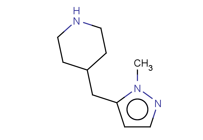 4-[(1-methyl-1H-pyrazol-5-yl)methyl]piperidine