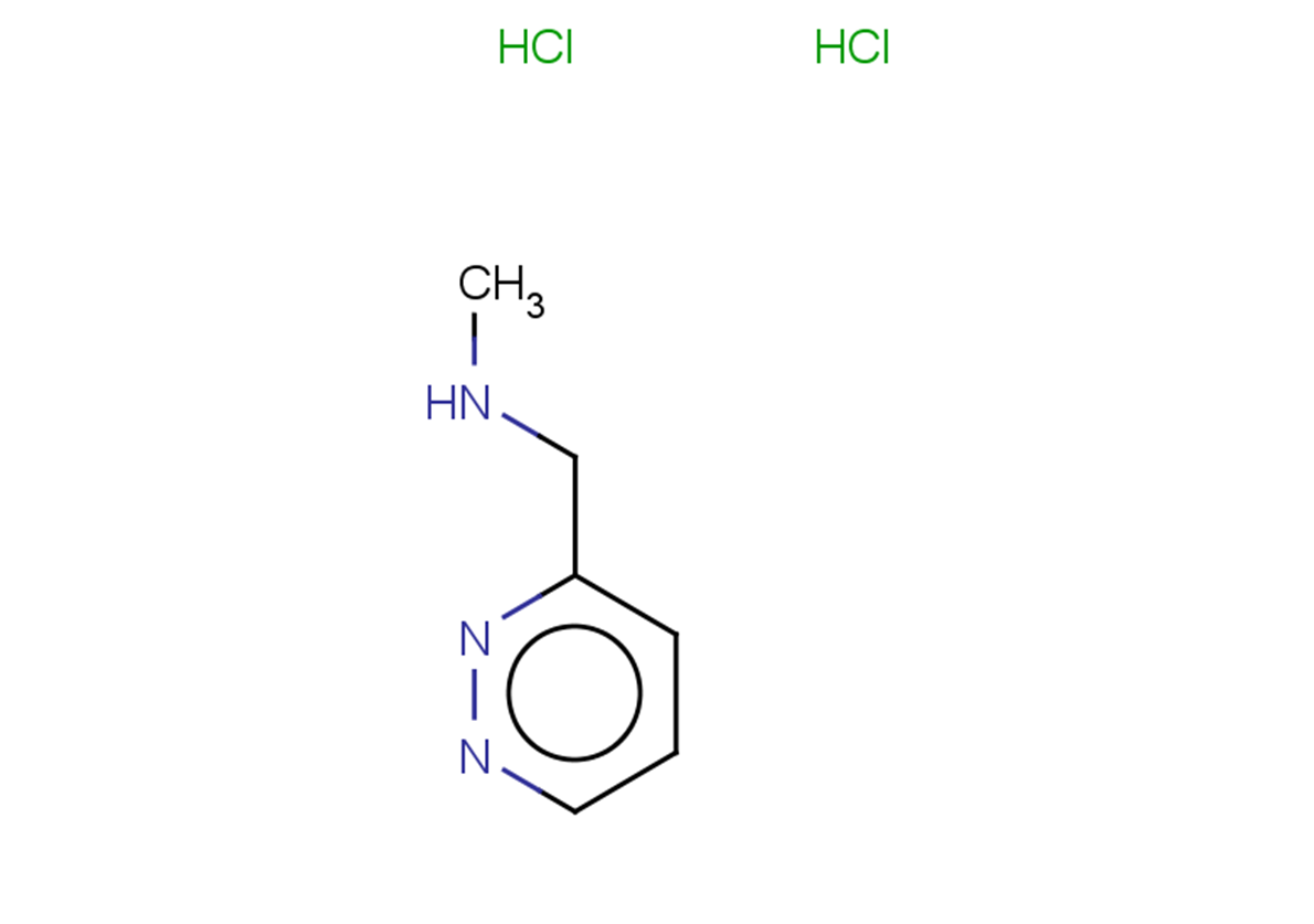 methyl[(pyridazin-3-yl)methyl]amine dihydrochloride