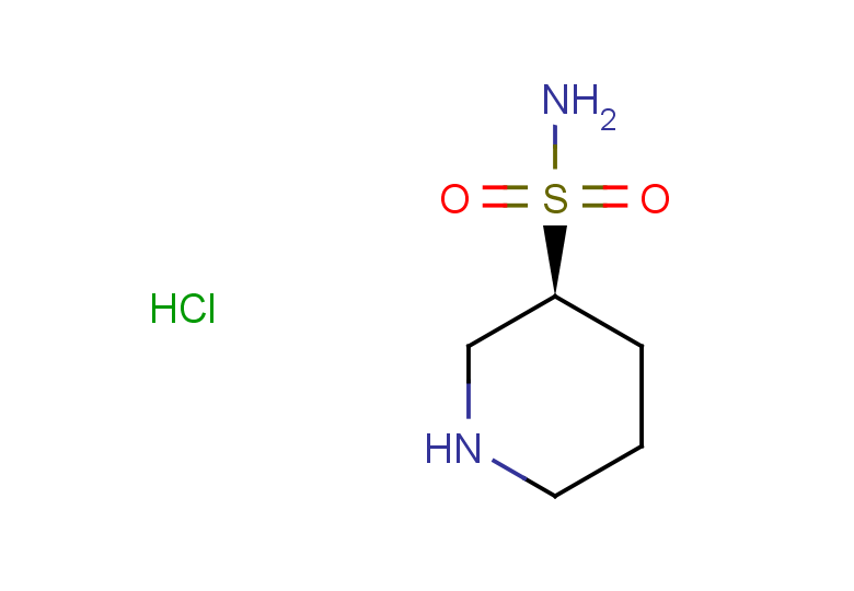 (3S)-piperidine-3-sulfonamide hydrochloride