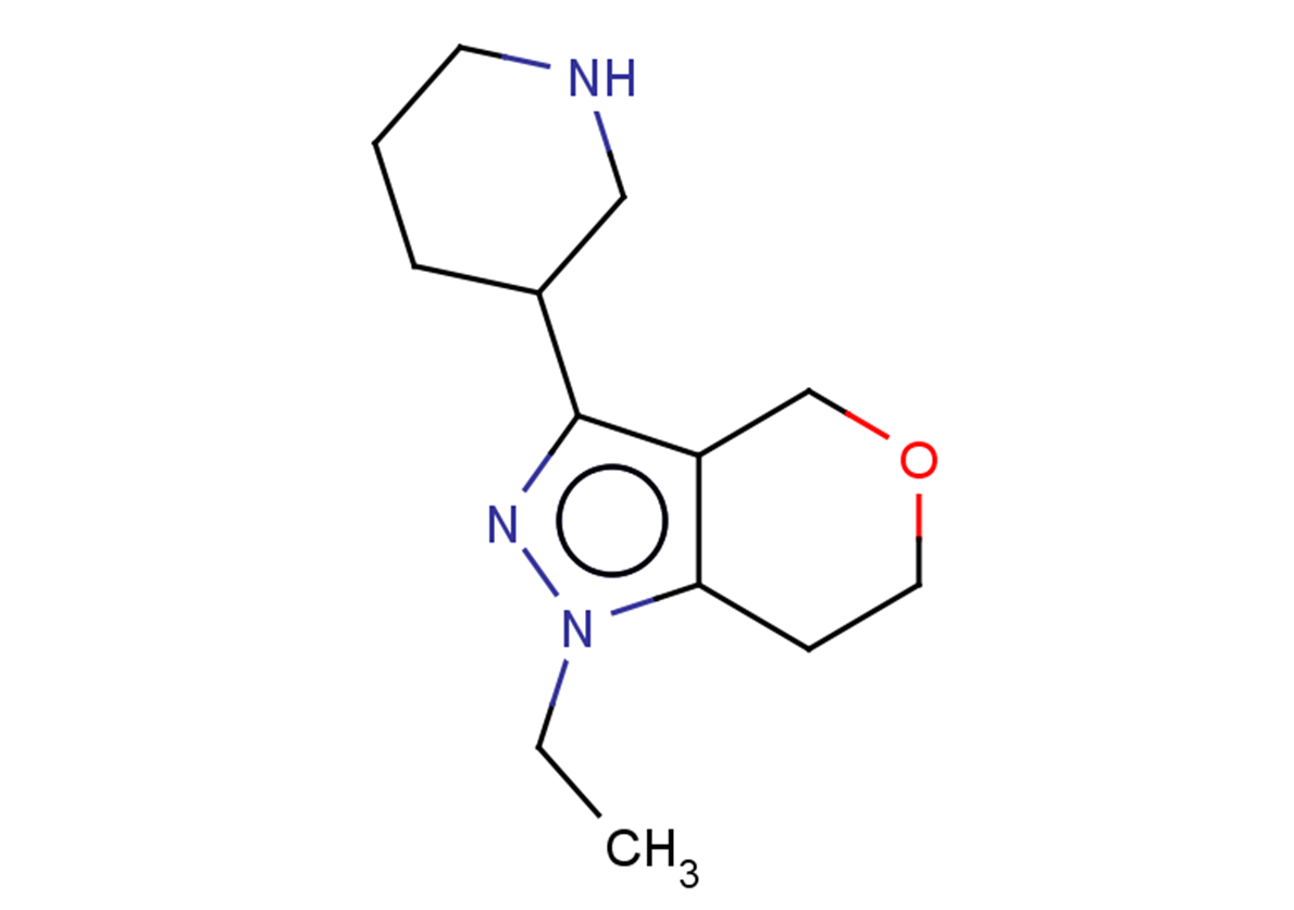 3-{1-ethyl-1H,4H,6H,7H-pyrano[4,3-c]pyrazol-3-yl}piperidine