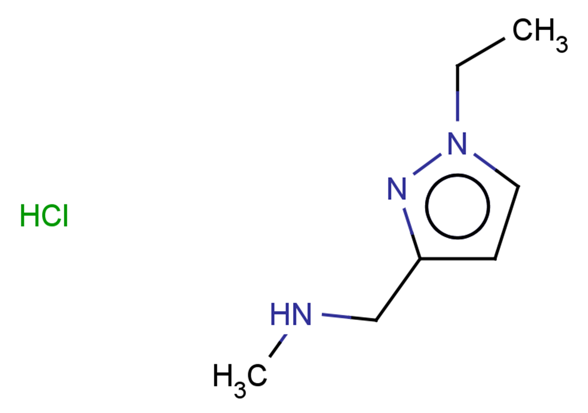 [(1-ethyl-1H-pyrazol-3-yl)methyl](methyl)amine hydrochloride