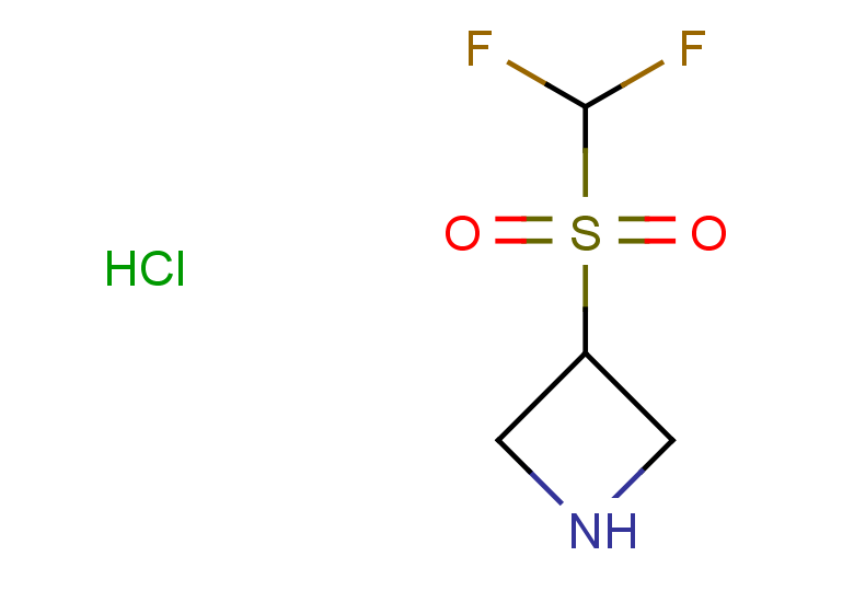 3-difluoromethanesulfonylazetidine hydrochloride