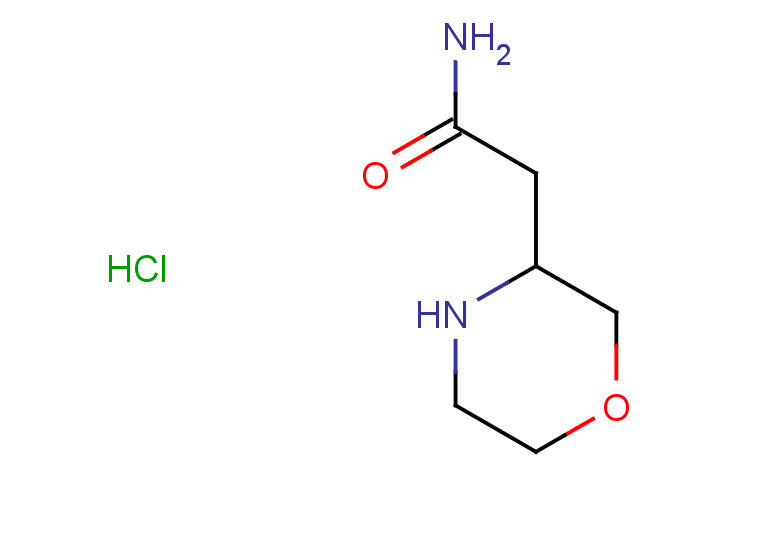 2-(morpholin-3-yl)acetamide hydrochloride