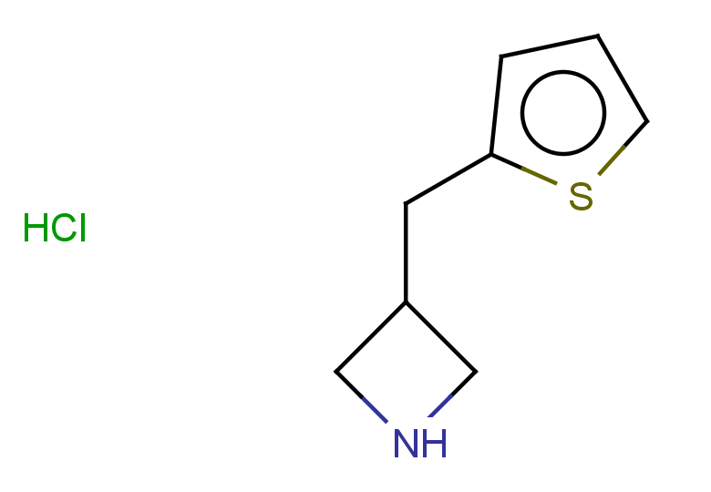 3-[(thiophen-2-yl)methyl]azetidine hydrochloride