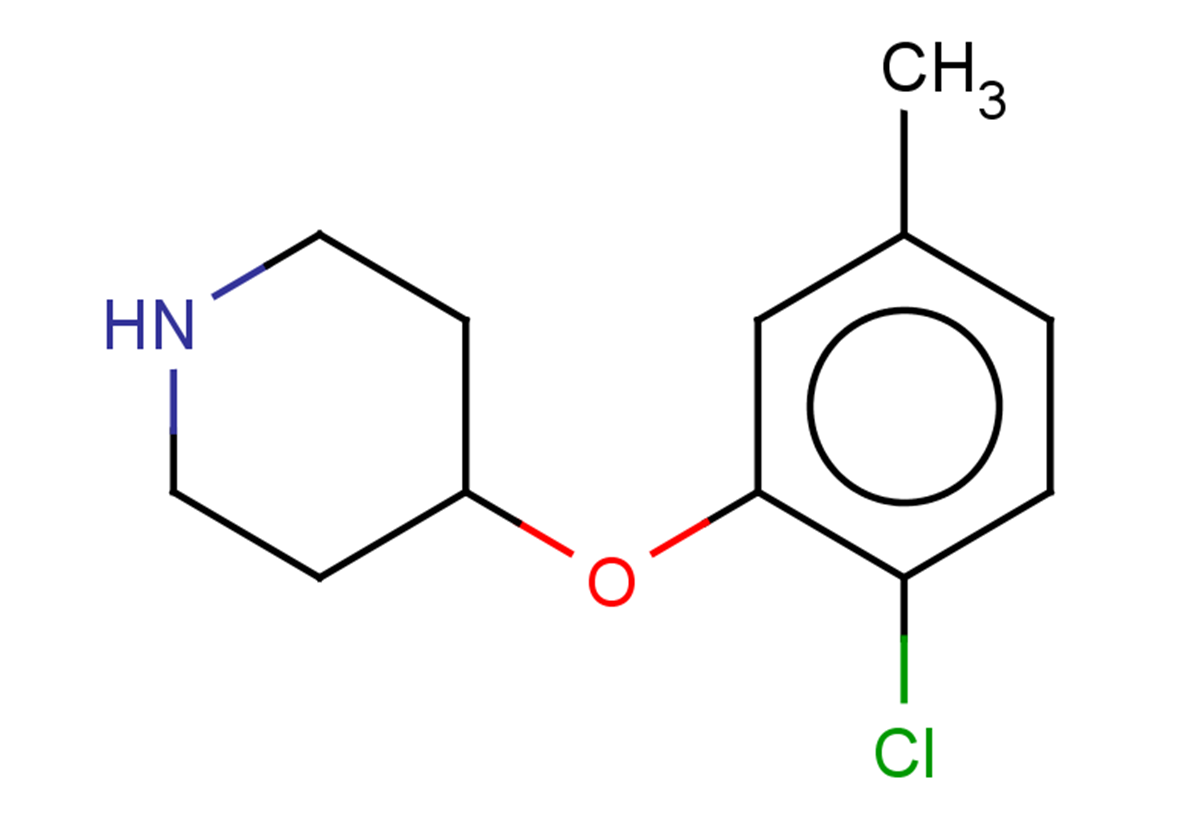 4-(2-chloro-5-methylphenoxy)piperidine