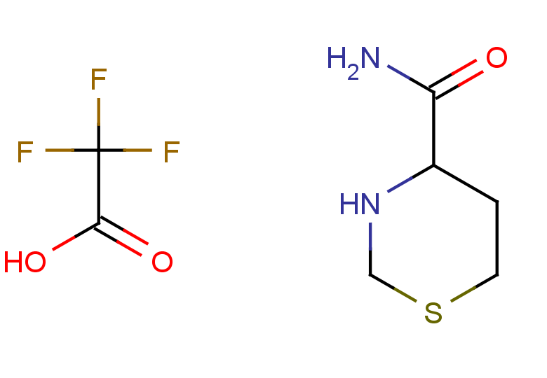 1,3-thiazinane-4-carboxamide trifluoroacetate