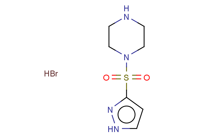 1-(1H-pyrazole-3-sulfonyl)piperazine hydrobromide