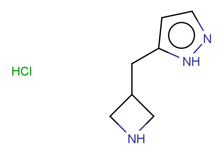 5-[(azetidin-3-yl)methyl]-1H-pyrazole hydrochloride
