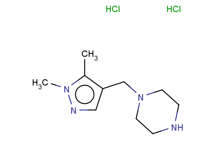1-[(1,5-dimethyl-1H-pyrazol-4-yl)methyl]piperazine dihydrochloride