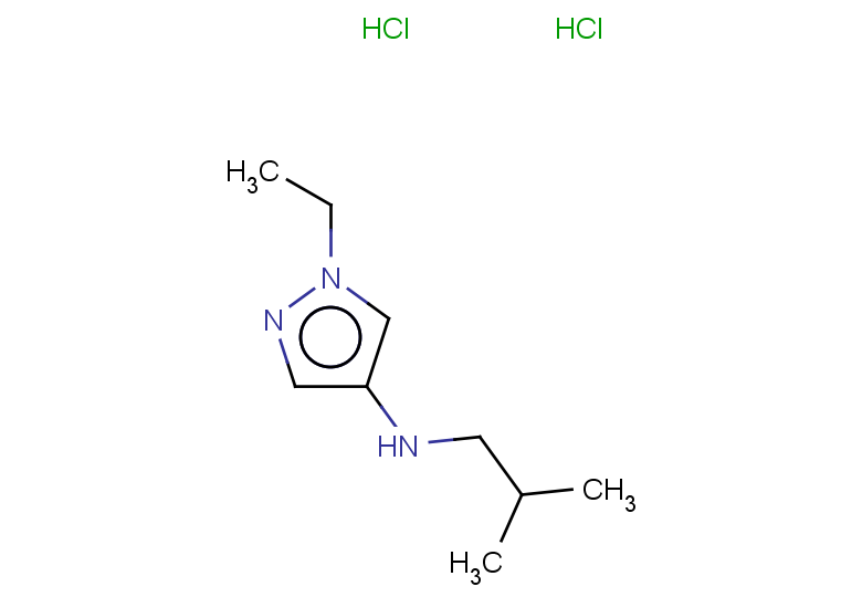 1-ethyl-N-(2-methylpropyl)-1H-pyrazol-4-amine dihydrochloride