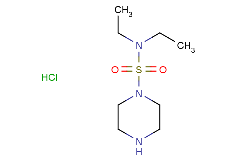 N,N-diethylpiperazine-1-sulfonamide hydrochloride