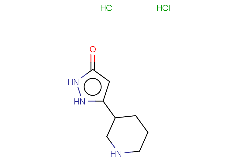 5-(piperidin-3-yl)-2,3-dihydro-1H-pyrazol-3-one dihydrochloride