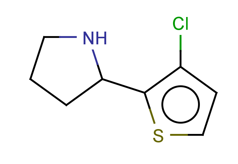 2-(3-chlorothiophen-2-yl)pyrrolidine