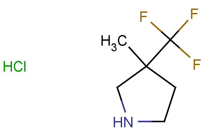 3-methyl-3-(trifluoromethyl)pyrrolidine hydrochloride