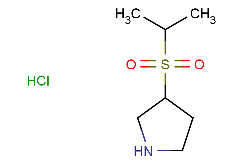 3-(propane-2-sulfonyl)pyrrolidine hydrochloride