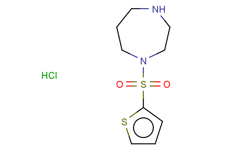 1-(thiophene-2-sulfonyl)-1,4-diazepane hydrochloride