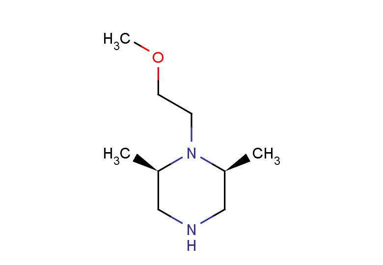 rac-(2R,6S)-1-(2-methoxyethyl)-2,6-dimethylpiperazine, cis