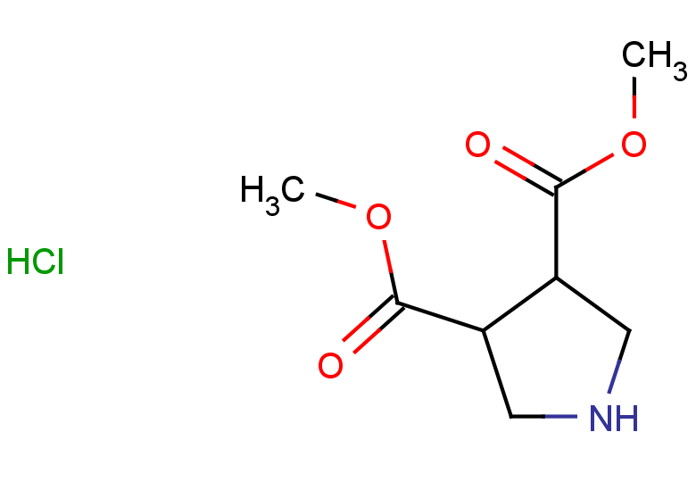 3,4-dimethyl pyrrolidine-3,4-dicarboxylate hydrochloride