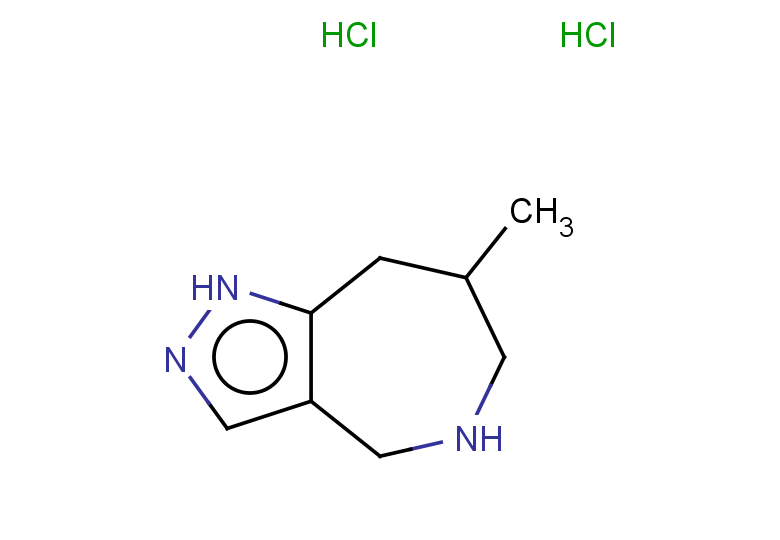 7-methyl-1H,4H,5H,6H,7H,8H-pyrazolo[4,3-c]azepine dihydrochloride