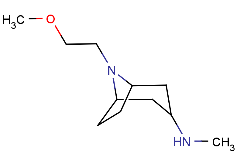 8-(2-methoxyethyl)-N-methyl-8-azabicyclo[3.2.1]octan-3-amine