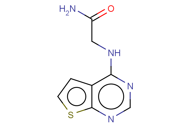 2-({thieno[2,3-d]pyrimidin-4-yl}amino)acetamide