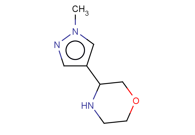 3-(1-methyl-1H-pyrazol-4-yl)morpholine