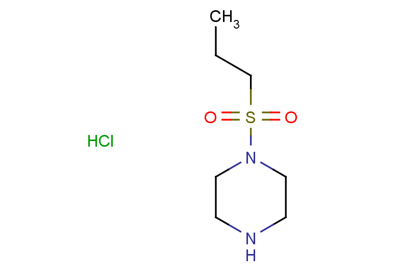1-(propane-1-sulfonyl)piperazine hydrochloride