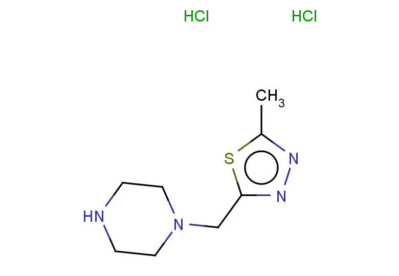 1-[(5-methyl-1,3,4-thiadiazol-2-yl)methyl]piperazine dihydrochloride