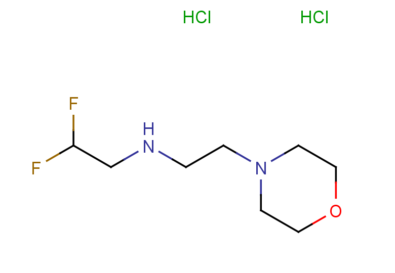 (2,2-difluoroethyl)[2-(morpholin-4-yl)ethyl]amine dihydrochloride