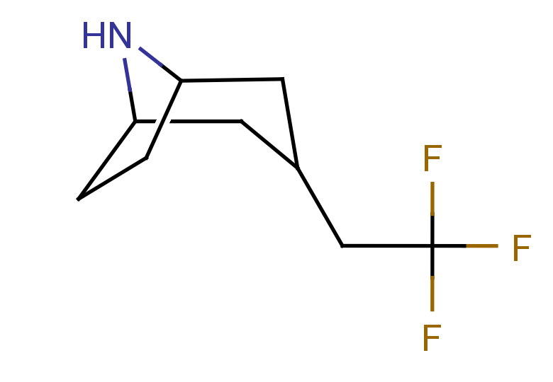 3-(2,2,2-trifluoroethyl)-8-azabicyclo[3.2.1]octane, Mixture of isomers