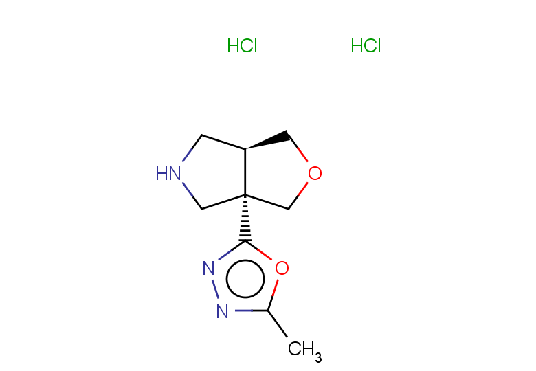 rac-2-[(3aR,6aR)-hexahydro-1H-furo[3,4-c]pyrrol-3a-yl]-5-methyl-1,3,4-oxadiazole dihydrochloride