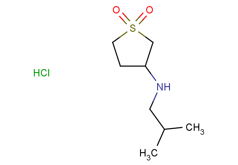 3-[(2-methylpropyl)amino]-1lambda6-thiolane-1,1-dione hydrochloride