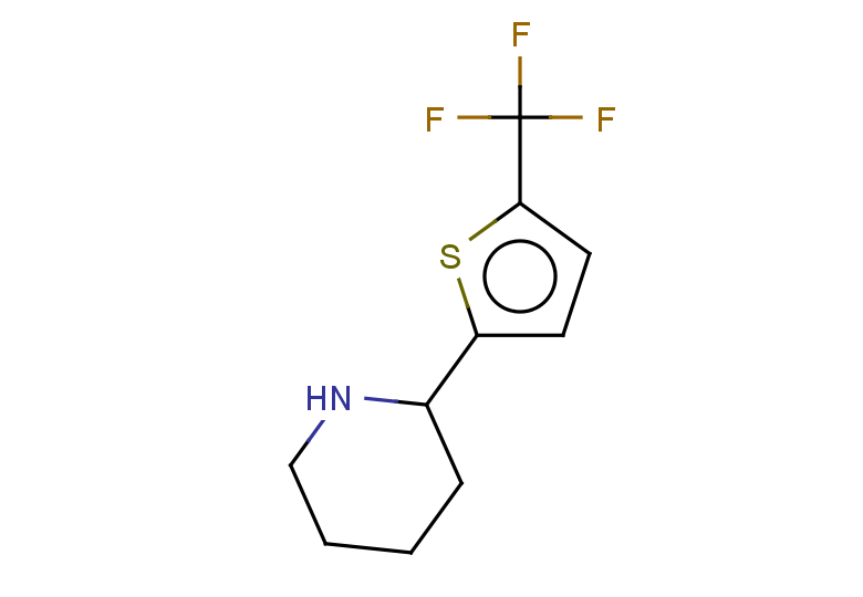 2-[5-(trifluoromethyl)thiophen-2-yl]piperidine