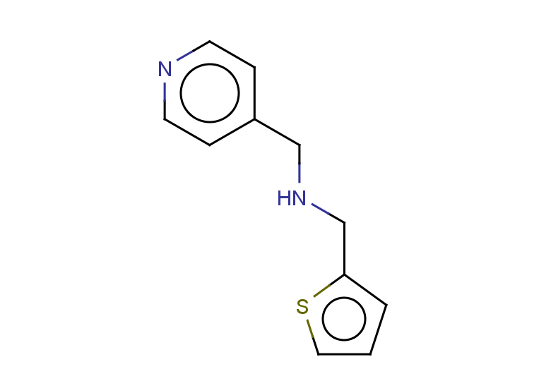1-(pyridin-4-yl)-N-(thiophen-2-ylmethyl)methanamine