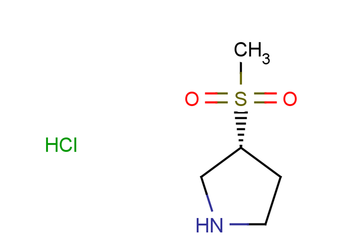 (3R)-3-methanesulfonylpyrrolidine hydrochloride
