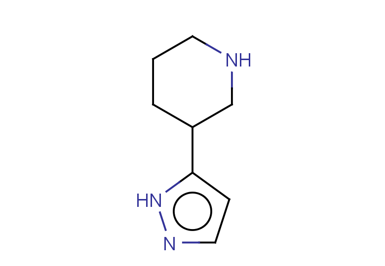 3-(1H-pyrazol-5-yl)piperidine