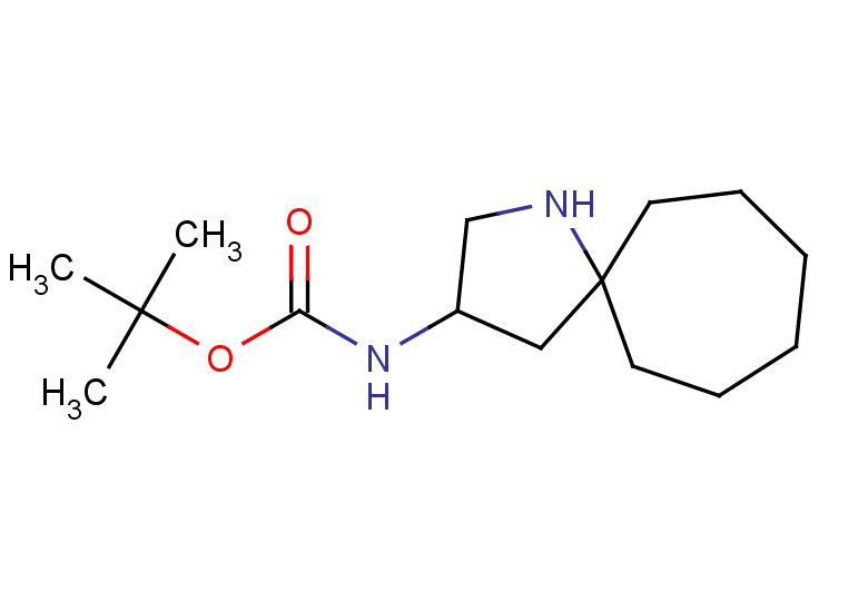 tert-butyl N-{1-azaspiro[4.6]undecan-3-yl}carbamate