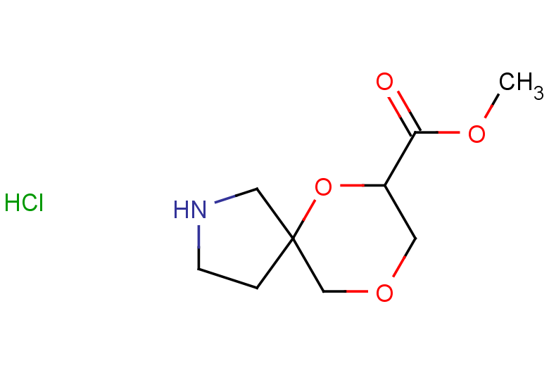 methyl 6,9-dioxa-2-azaspiro[4.5]decane-7-carboxylate hydrochloride