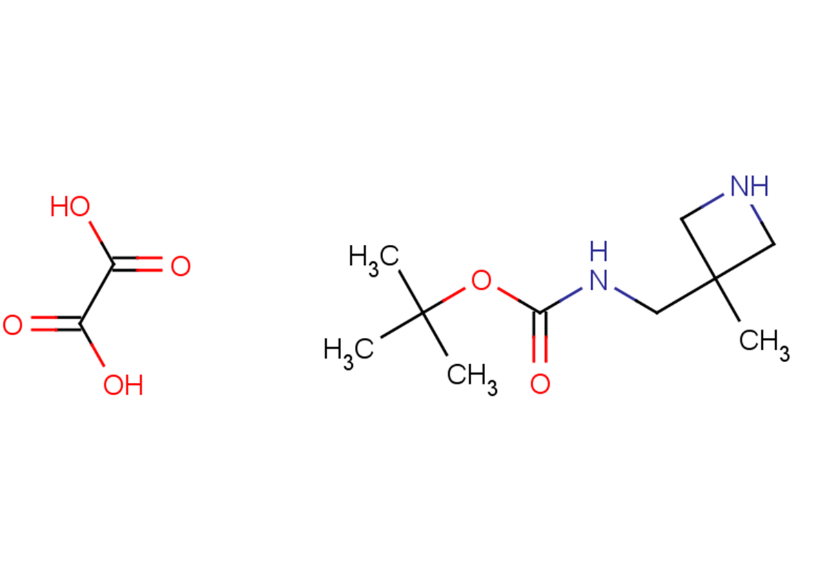 oxalic acid, tert-butyl N-[(3-methylazetidin-3-yl)methyl]carbamate