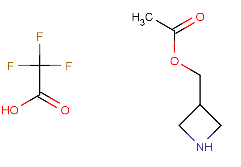 (azetidin-3-yl)methyl acetate, trifluoroacetic acid