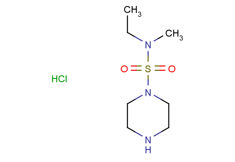N-ethyl-N-methylpiperazine-1-sulfonamide hydrochloride
