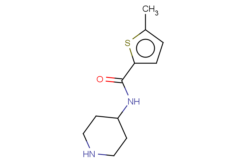 5-methyl-N-(piperidin-4-yl)thiophene-2-carboxamide