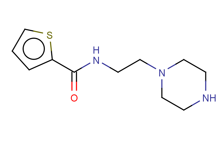 N-[2-(piperazin-1-yl)ethyl]thiophene-2-carboxamide
