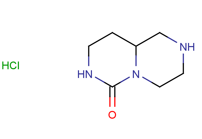 octahydro-1H-pyrimido[1,6-a]piperazin-6-one hydrochloride