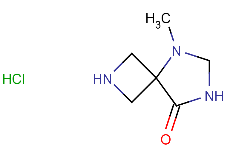 5-methyl-2,5,7-triazaspiro[3.4]octan-8-one hydrochloride