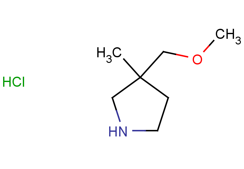 3-(methoxymethyl)-3-methylpyrrolidine hydrochloride