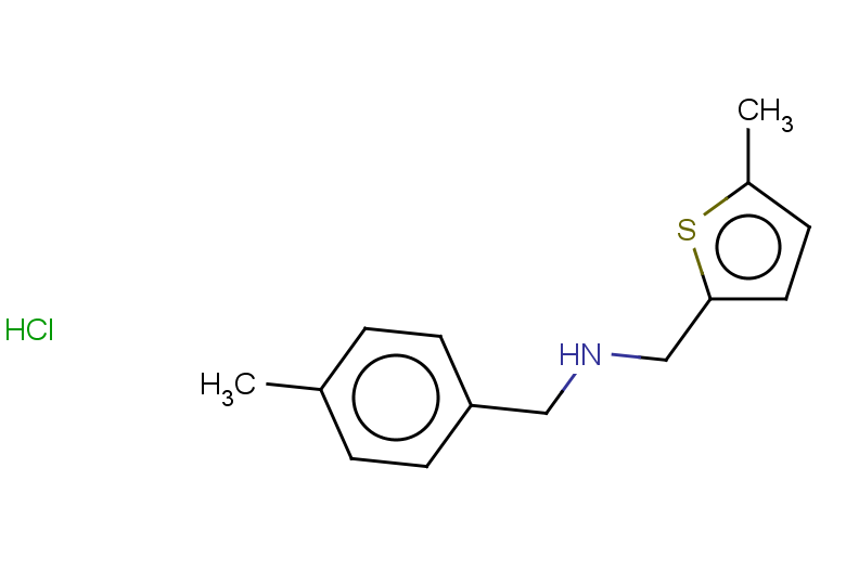 [(4-methylphenyl)methyl][(5-methylthiophen-2-yl)methyl]amine hydrochloride