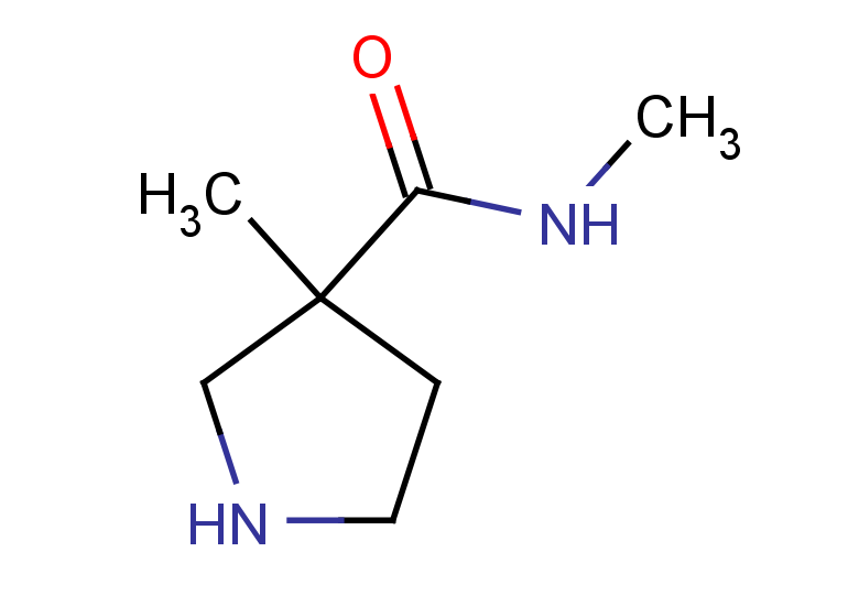 N,3-dimethylpyrrolidine-3-carboxamide